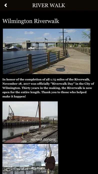 Tangkapan skrin Wilmington Downtown