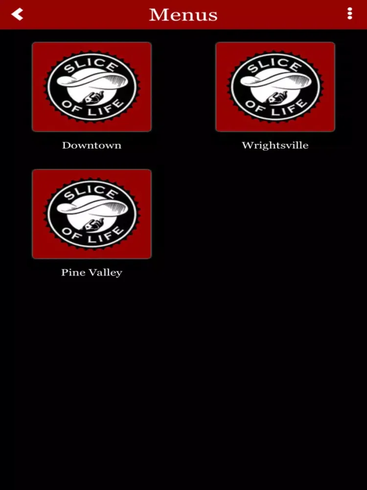 Slice of Life Pizzeria & Pub iPad  Screenshots