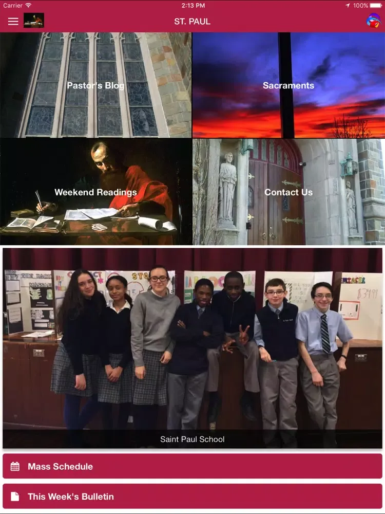 تصاویر Saint Paul Church Cranston iPad 