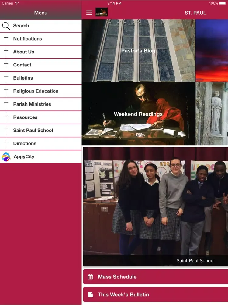 تصاویر Saint Paul Church Cranston iPad 