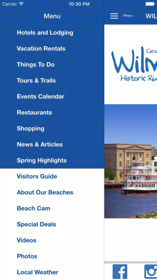 Wilmington, NC & Island Beaches سکرین شاٹس