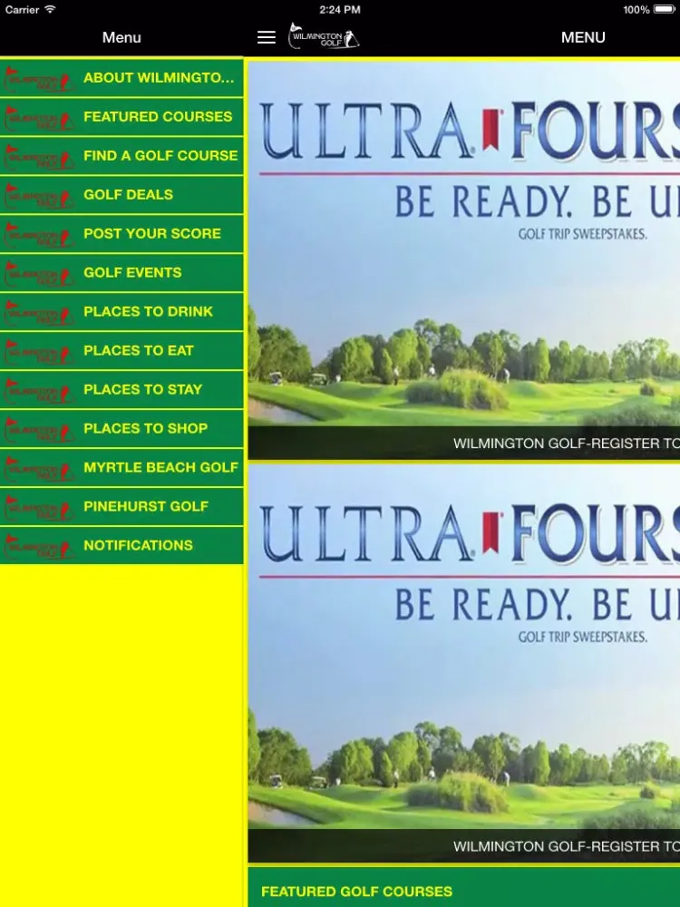 Ảnh chụp màn hình của Wilmington Golf iPad 