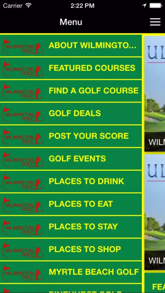 Ảnh chụp màn hình của Wilmington Golf