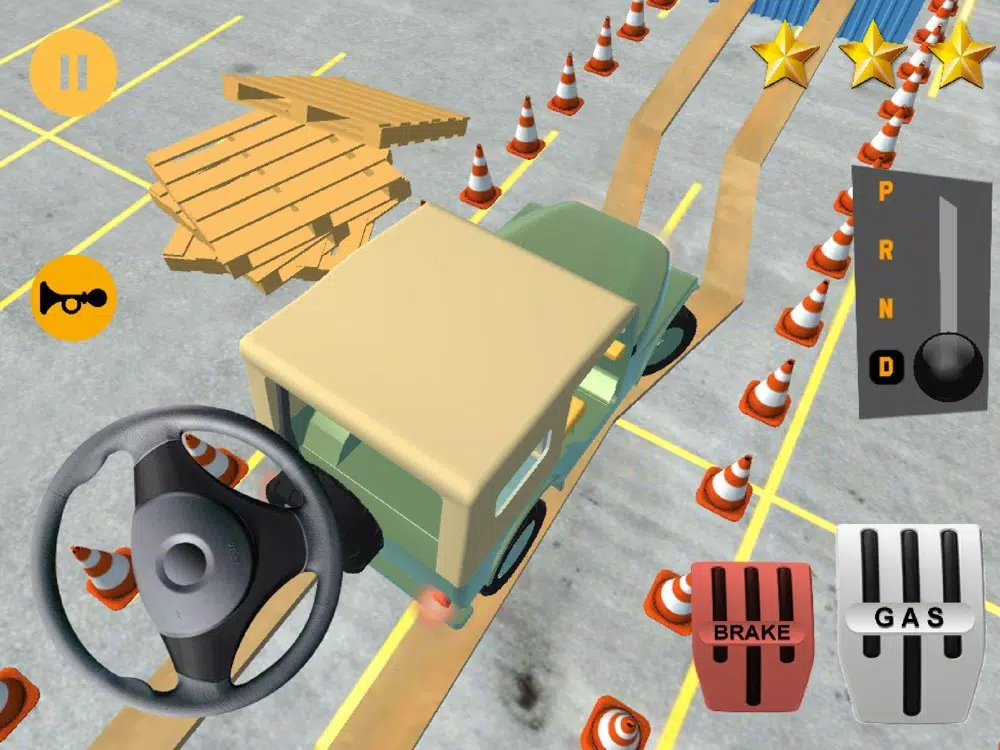 Classic Jeep Stunt Parking 3D iPad  Screenshots