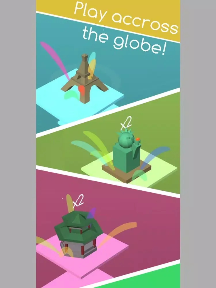 SKIM - Magic Carpet Fall 3D iPad  سکرین شاٹس