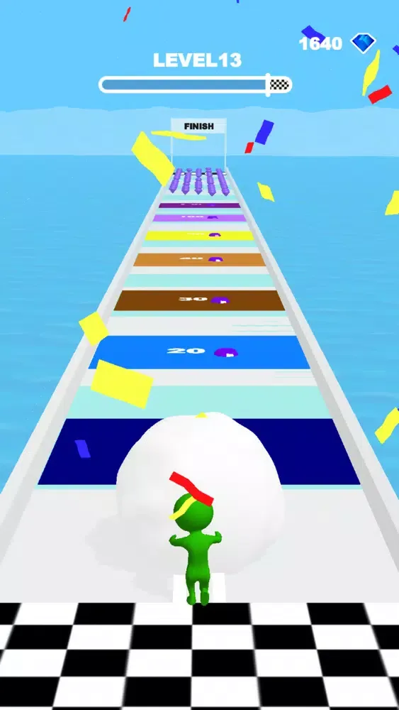 Screenshot di Snowballin' 3D