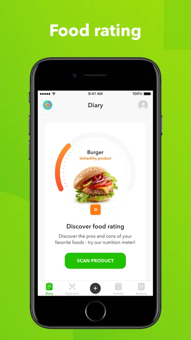 Diet & Meal Planner by GetFit Screenshots
