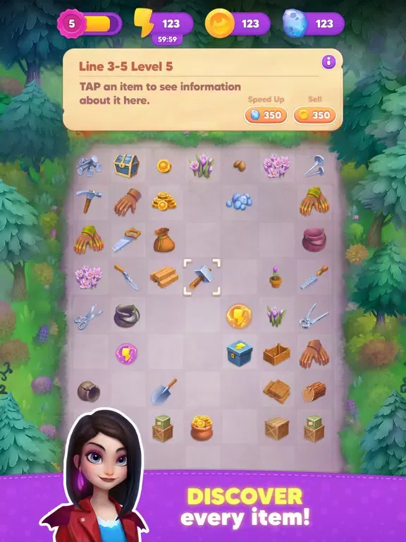 Capturas de tela do Mystic Town iPad 