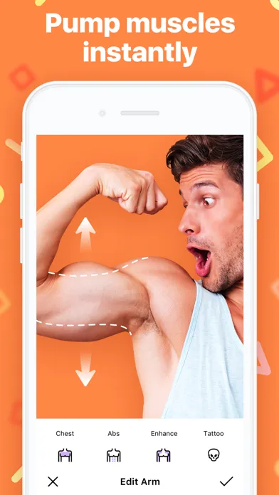 MAKEOVER - Body photo editor Ekran Görüntüleri
