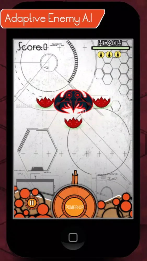 Ảnh chụp màn hình của Ricochet: Retro Space Shooter Free