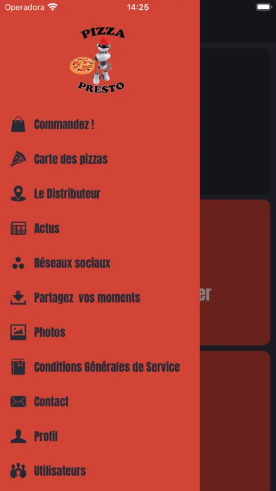 Ảnh chụp màn hình của Pizza Presto 27 Distrib