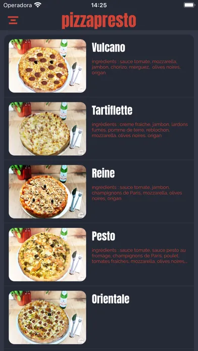 Ảnh chụp màn hình của Pizza Presto 27 Distrib