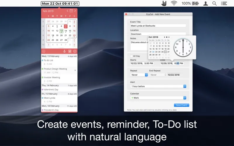 Simple Calendar: EzyCal Ekran Görüntüleri