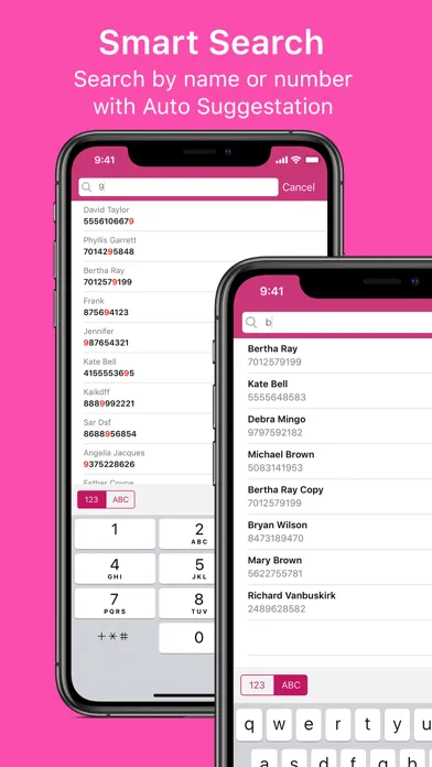 Captures d'écran de Favorite Contact Launcher App