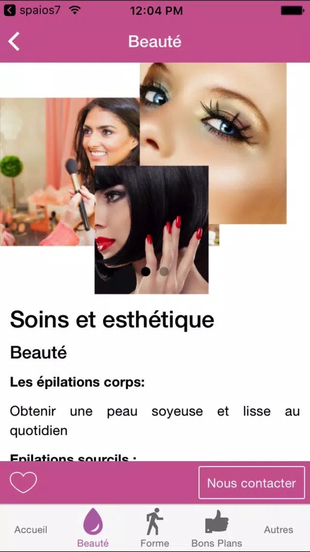 Escale Beaute应用截图