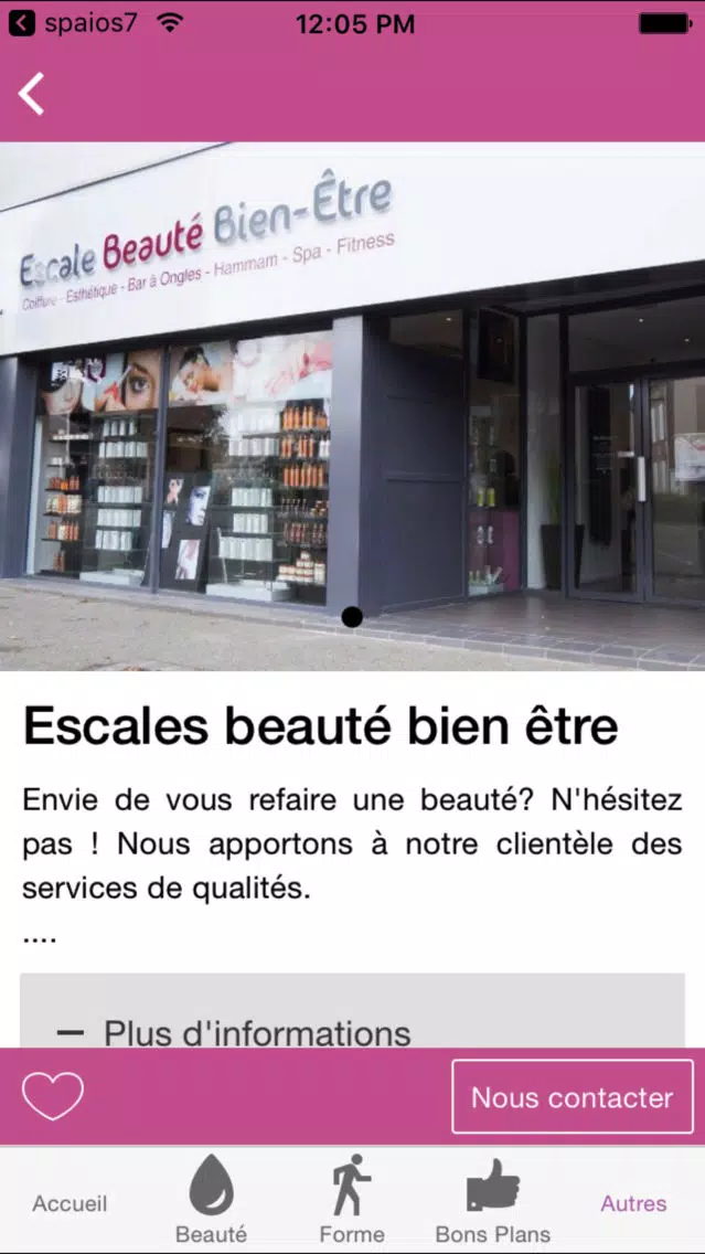 Escale Beaute应用截图
