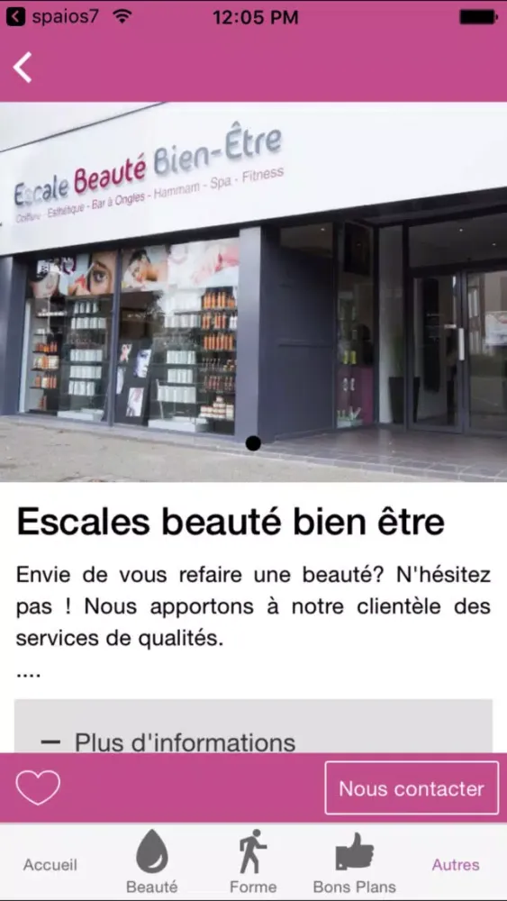 Escale Beaute应用截图