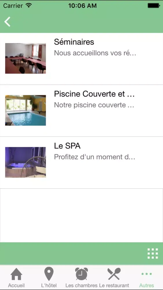Hôtel & SPA Le Bout du Monde スクリーンショット