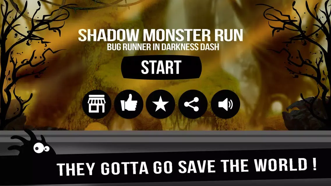 Captures d'écran de Shadow Monster Run - Bug Runner in Darkness Dash