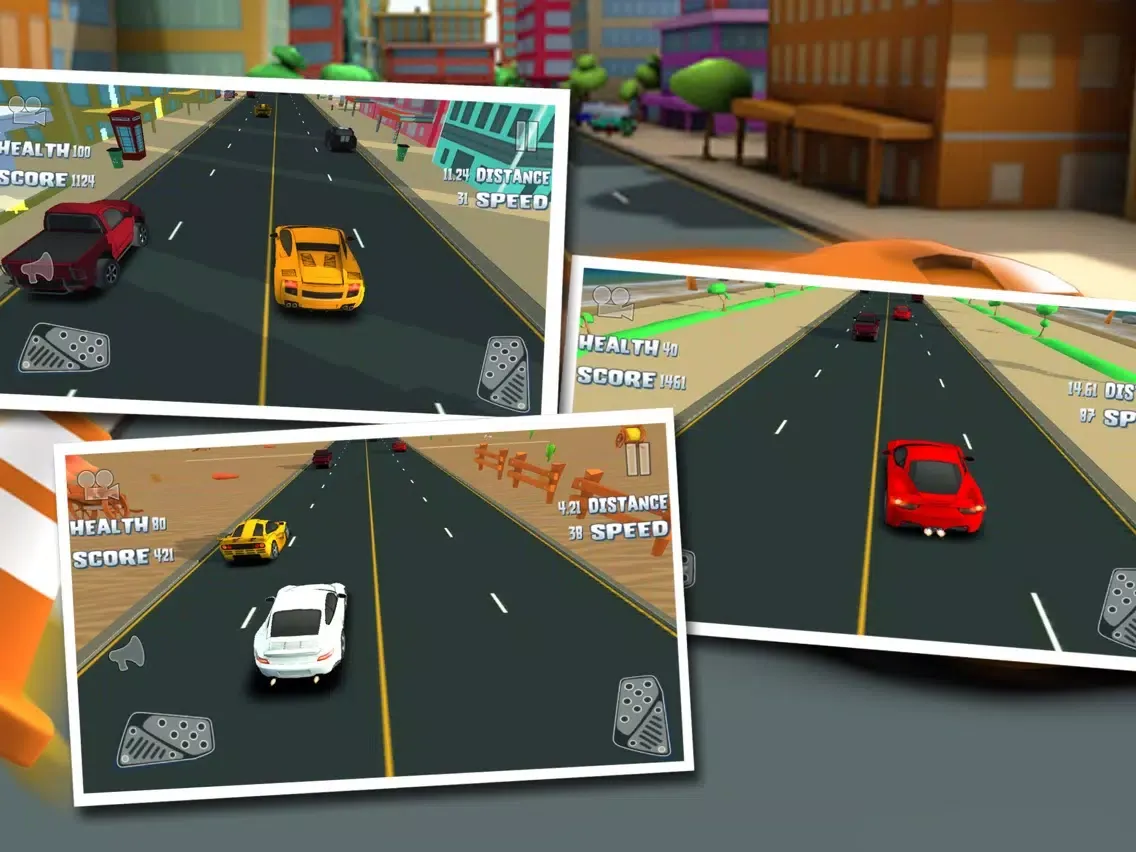 Captures d'écran de Toon Racer iPad 