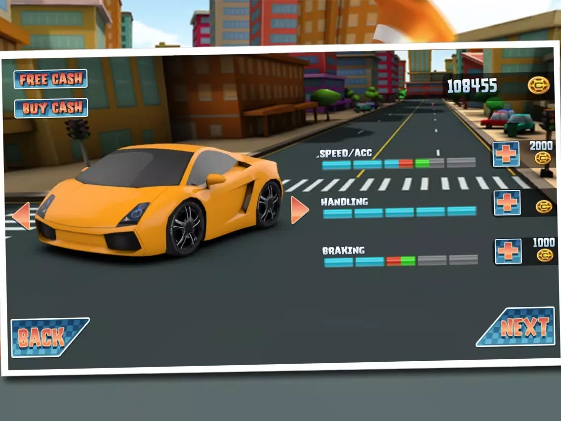 Captures d'écran de Toon Racer iPad 