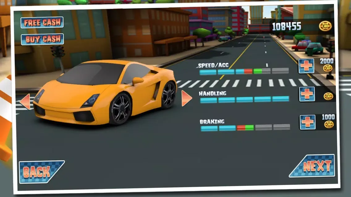 Captures d'écran de Toon Racer