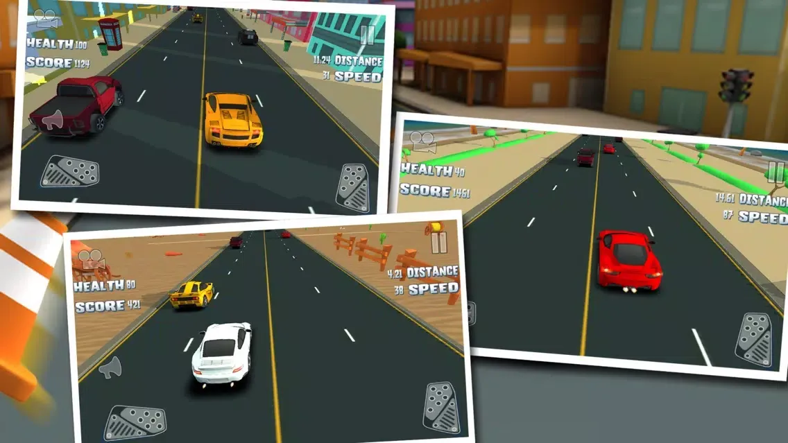 Captures d'écran de Toon Racer