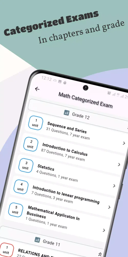Capturas de pantalla de Ethio grade 12 Entrance Exam