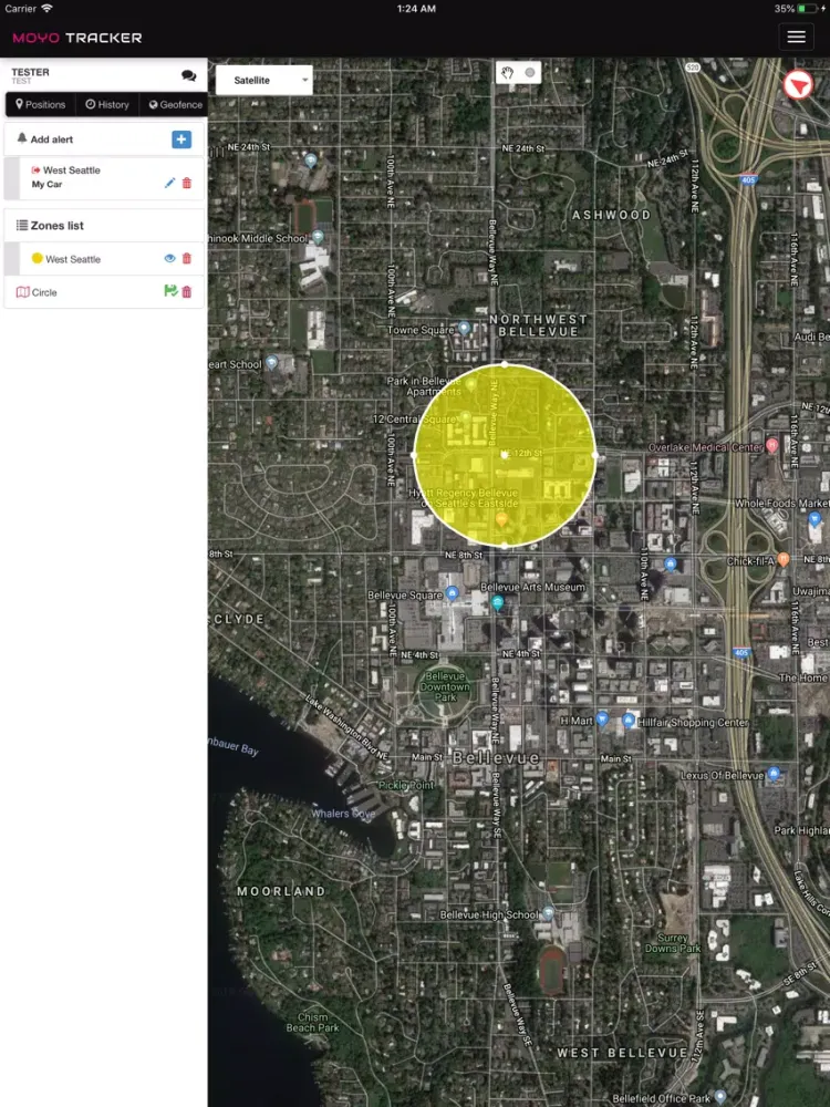Capturas de tela do MOYO TRACK - Gps Tracker iPad 