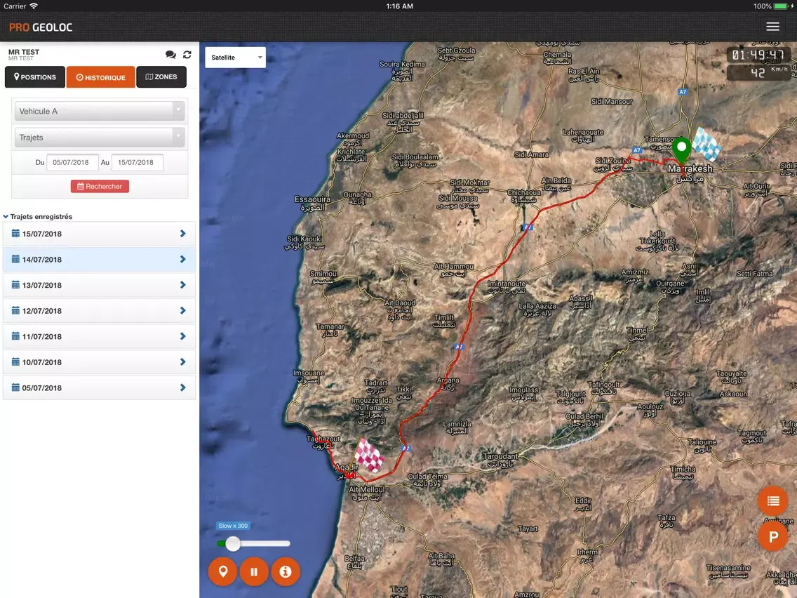 PRO GEOLOC iPad  سکرین شاٹس