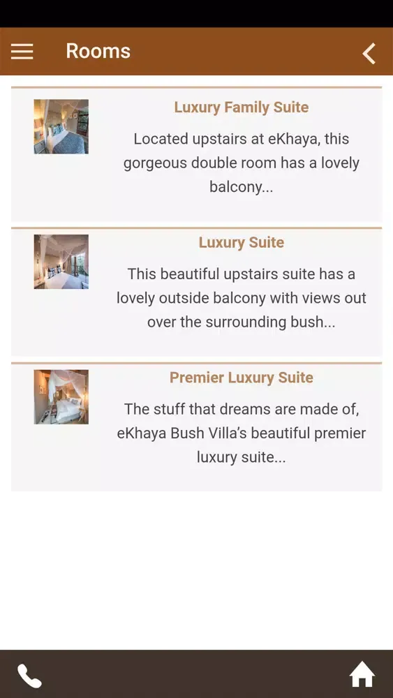 Zrzuty ekranu eKhaya Bush Villa