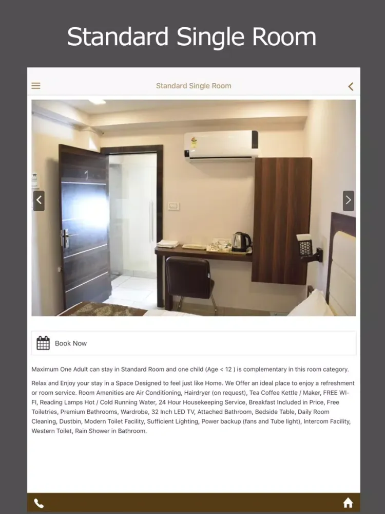 LIME TREE HOTEL iPad  Screenshots