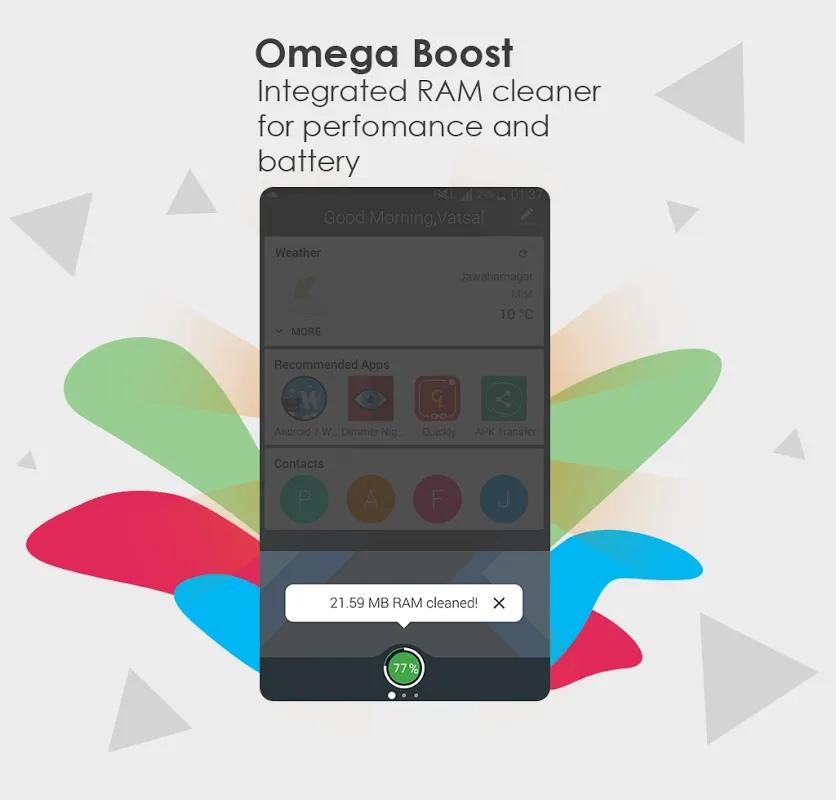 Capturas de pantalla de Omega Launcher Nougat