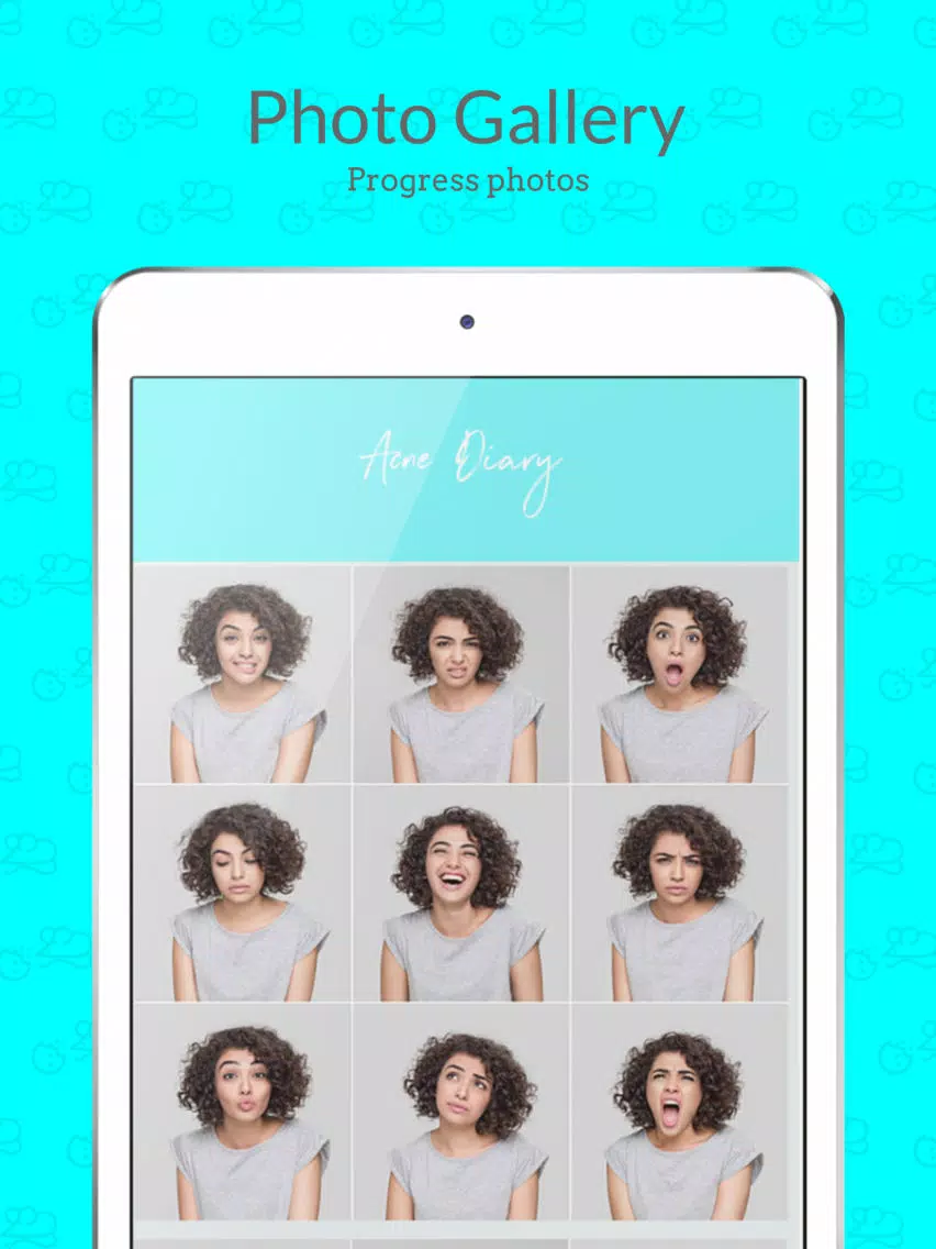 Acne Diary iPad  스크린샷