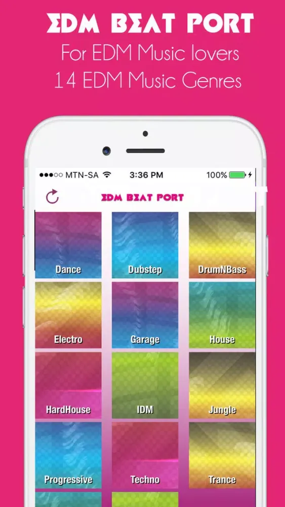 Zrzuty ekranu EDM Beat Port Radio