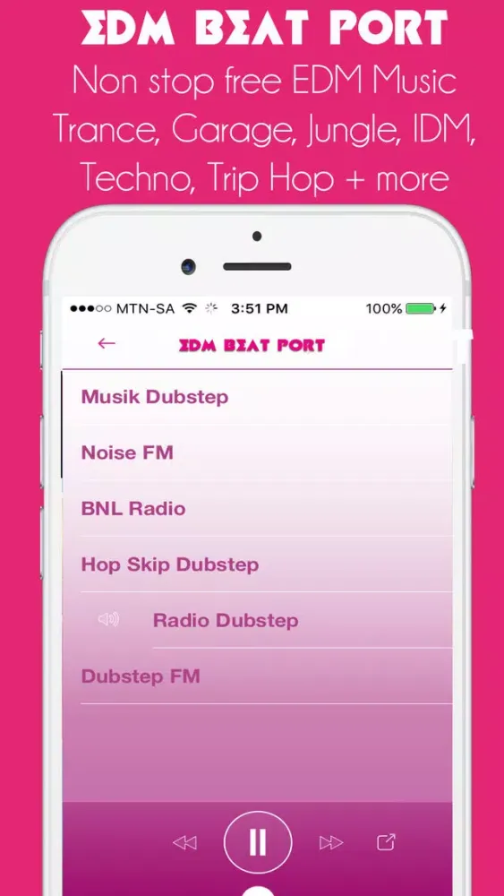 Zrzuty ekranu EDM Beat Port Radio