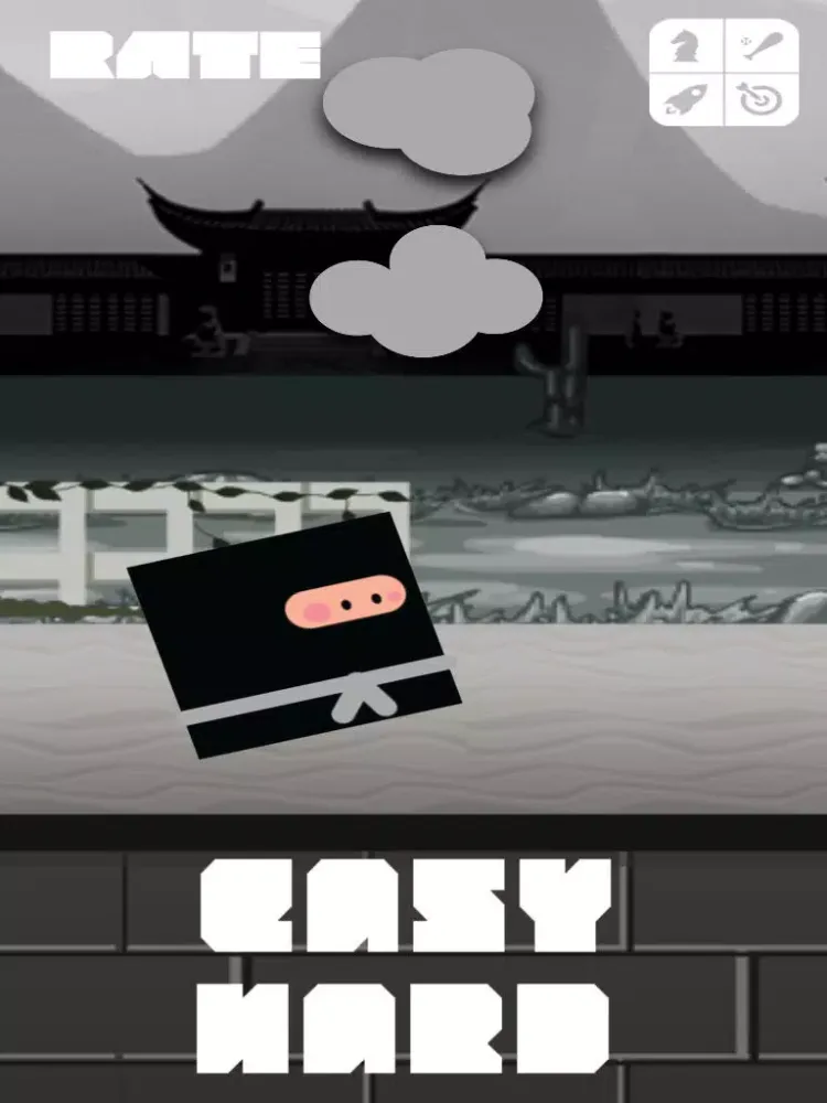 Tangkapan skrin A Ninja Fall iPad 