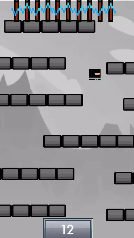 Tangkapan skrin A Ninja Fall
