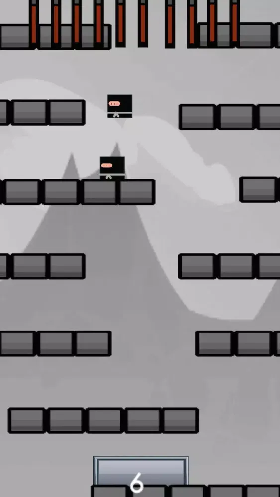 Tangkapan skrin A Ninja Fall