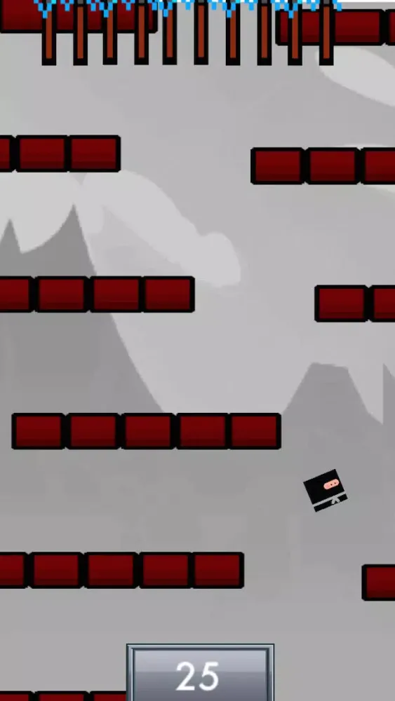 Tangkapan skrin A Ninja Fall