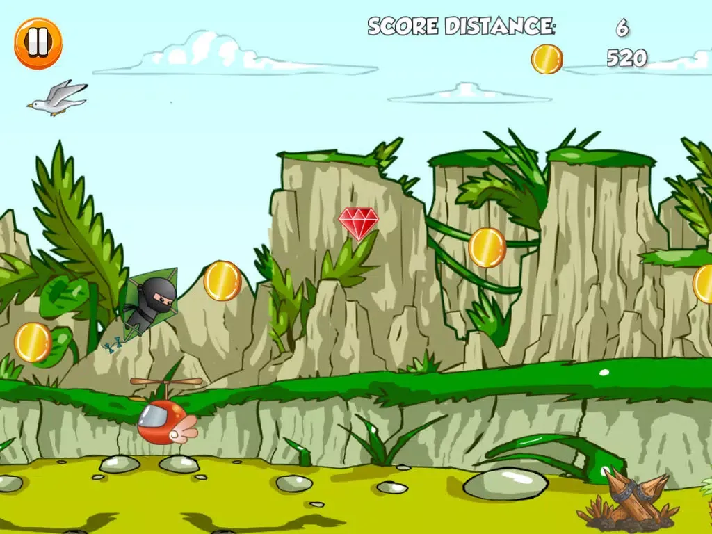 A Kite Ninja iPad  Screenshots
