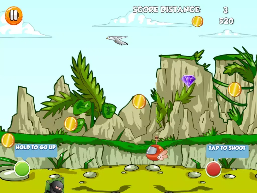 A Kite Ninja iPad  Screenshots
