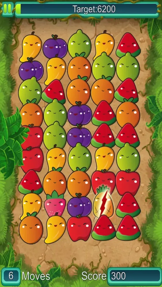 Tangkapan layar A Juicy Fruit Story - Match 3 Game For Kids