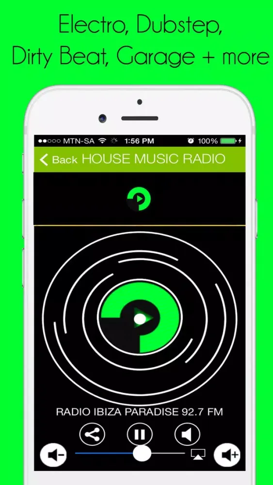 Captures d'écran de House Music Radio EDM Dance Tunes