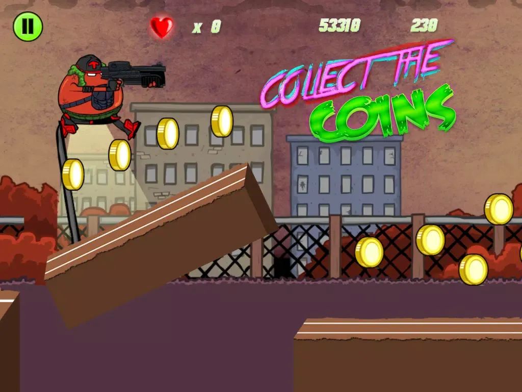Aces Zombie Run iPad  Screenshots