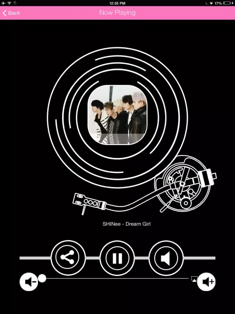Скриншоты A KPOP Music Radio App - Korean Pop Music For Fans Of for K-pop,snsd,exo,Big Bang,2PM,Beast,TXXQ,Boyfriend,U-Kiss,Block B,Infinite,Mblaq,CN Blue,FTIsland,GDragon,Sungri,Girls GEneration,Yoona,Yuri,BOA,Sistar,f(x),4Minute,Crayon Pop,A Pink,SMTOWN iPad 