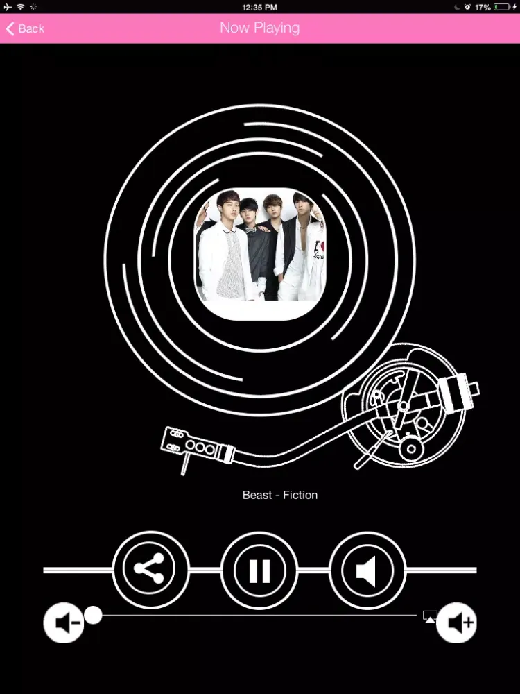 Скриншоты A KPOP Music Radio App - Korean Pop Music For Fans Of for K-pop,snsd,exo,Big Bang,2PM,Beast,TXXQ,Boyfriend,U-Kiss,Block B,Infinite,Mblaq,CN Blue,FTIsland,GDragon,Sungri,Girls GEneration,Yoona,Yuri,BOA,Sistar,f(x),4Minute,Crayon Pop,A Pink,SMTOWN iPad 
