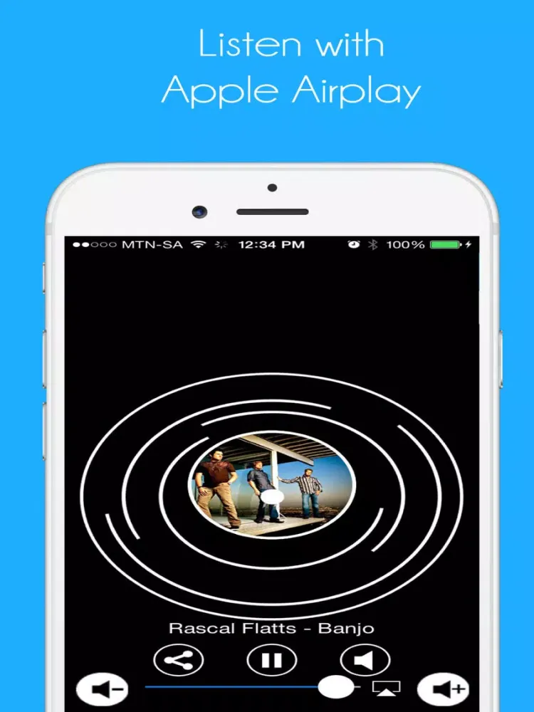 My Country Music Radio FREE iPad Screenshots