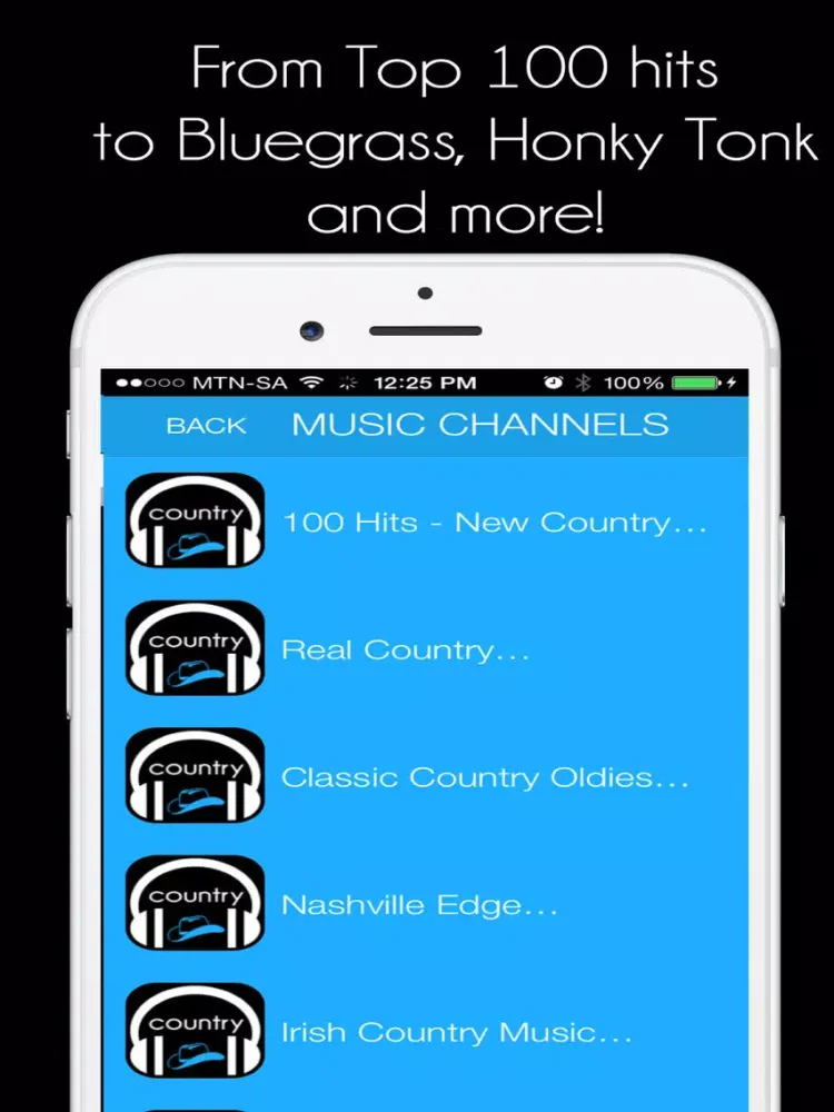 My Country Music Radio FREE iPad Screenshots