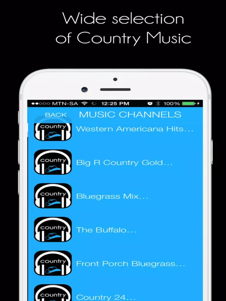 My Country Music Radio FREE iPad Screenshots